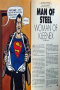 Man of Steel Woman of Kleenex