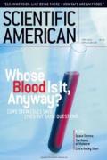 Scientific American Whose Blood Is It Anyway
